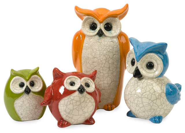 lovely owls statues
