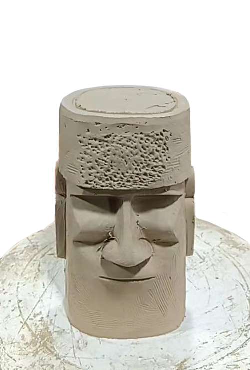 Constipated face shot tiki