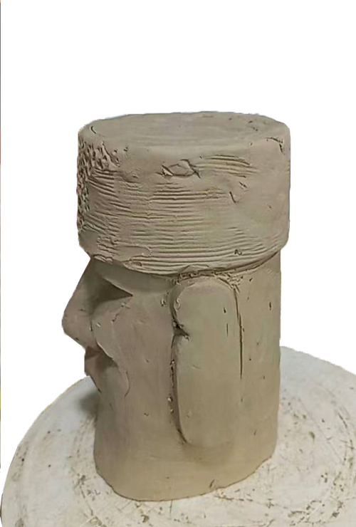 Constipated face shot tiki