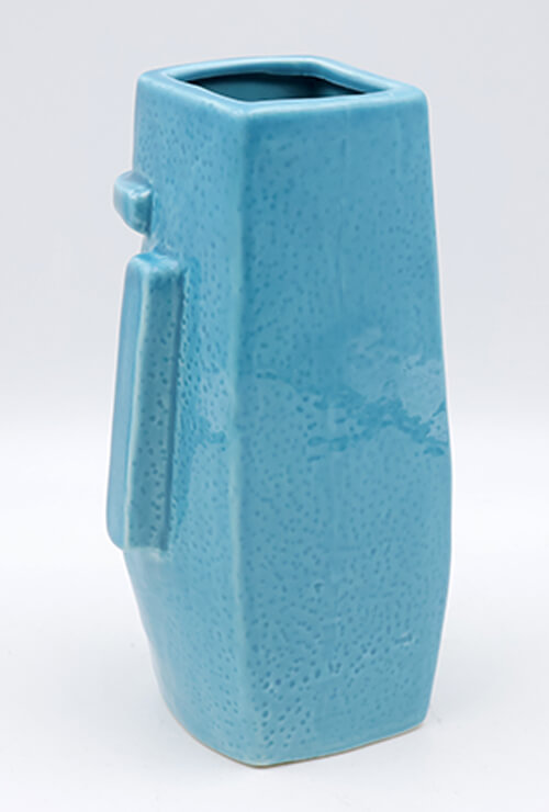 Stone face tiki - Blue