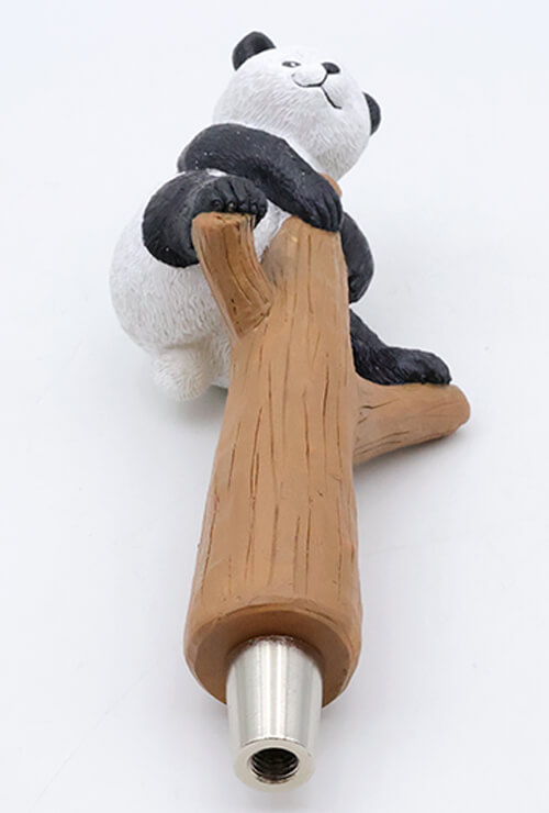 Panda resin beer tap handle