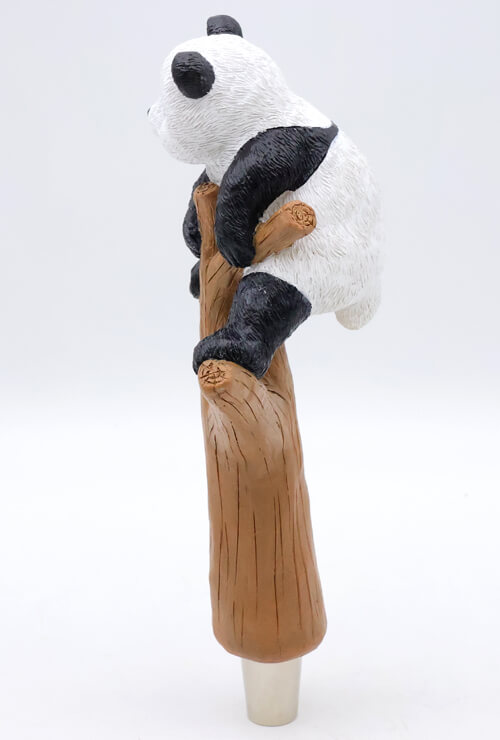 Panda resin beer tap handle