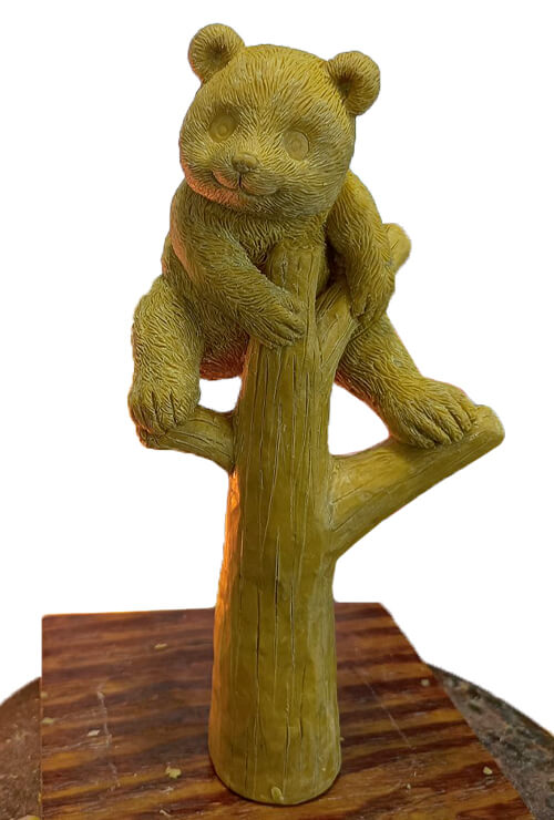 Panda resin beer tap handle