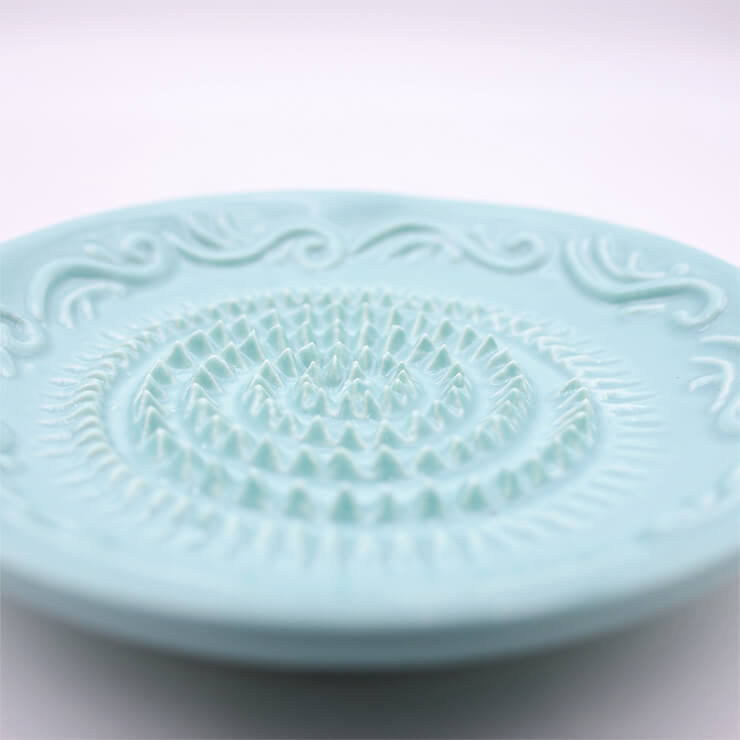 Classic garlic grater plate - Aqua