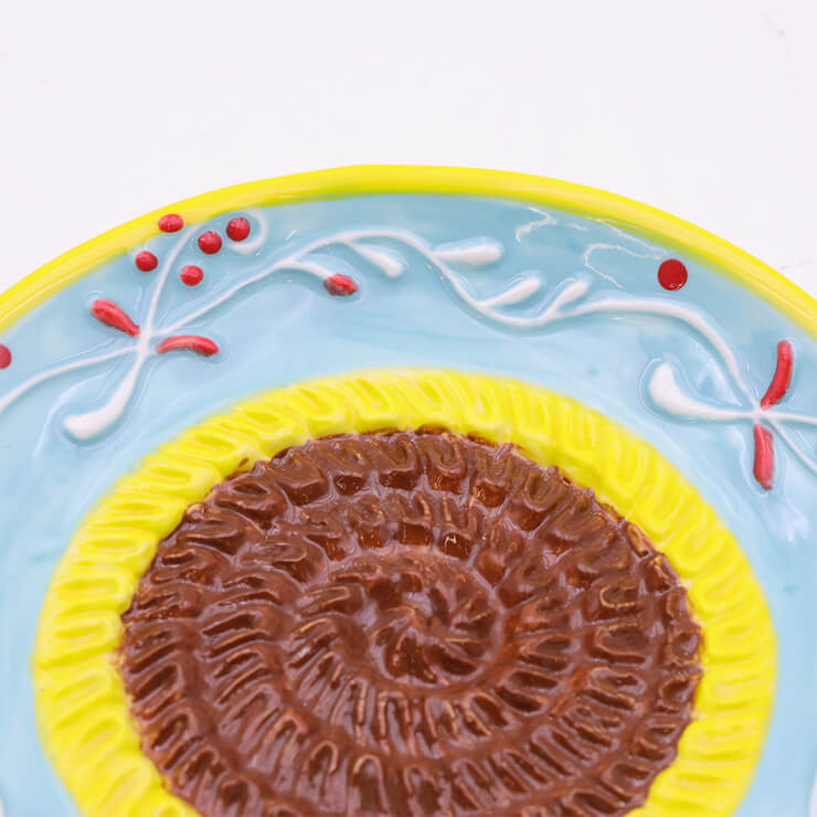 Retro garlic grater plate - Light