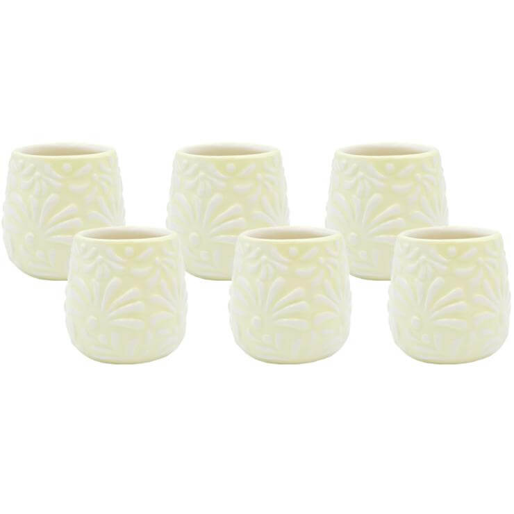 Mexican shot glass - Yellow short