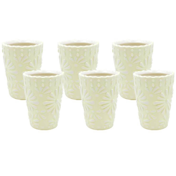 Mexican shot glass - Yellow