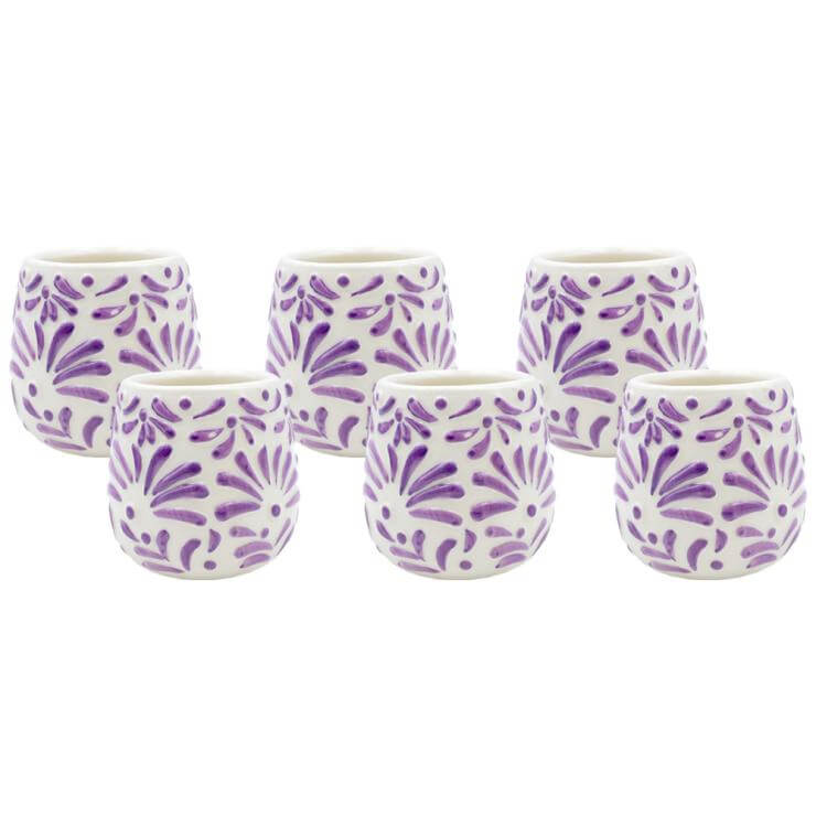 Mexican shot glass - Purple short