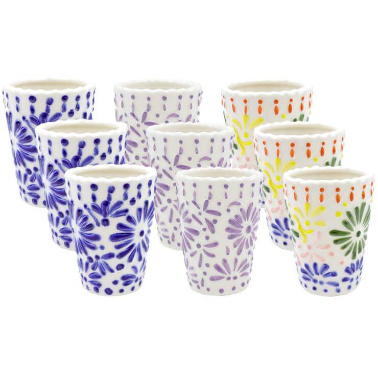 Mexican shot glass - Purple