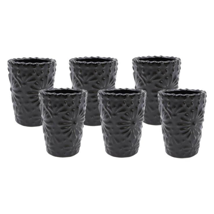 Mexican shot glass - Matt black