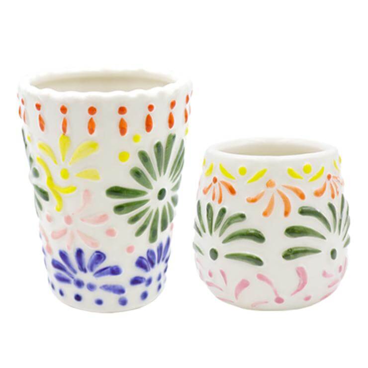 Mexican shot glass - Colored short