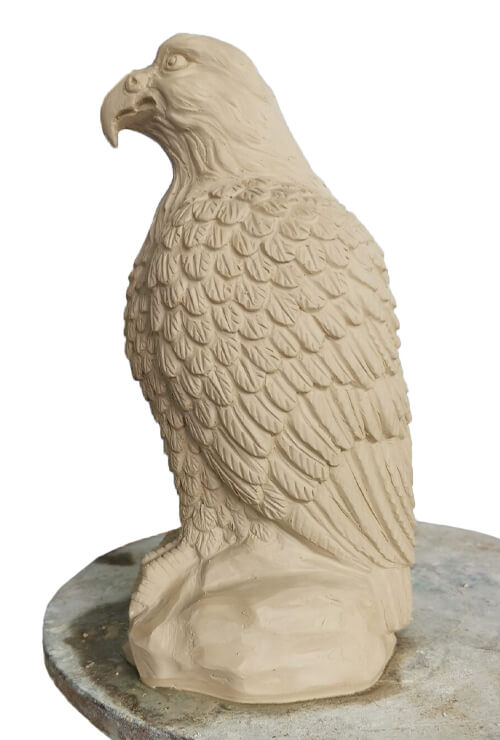 Eagle tiki mug - Orange