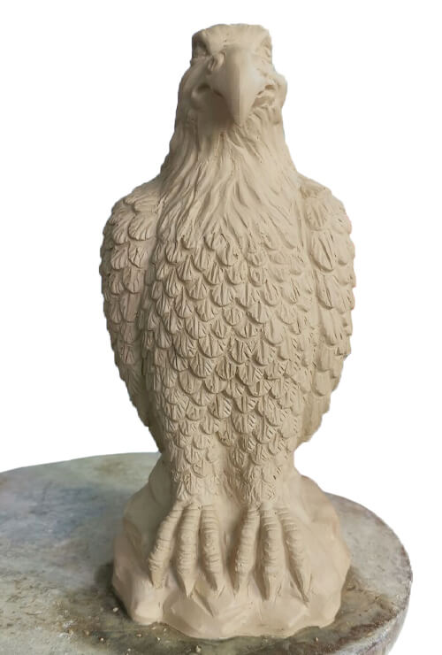 Eagle tiki mug - Green
