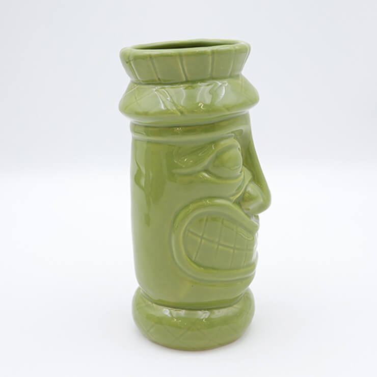 tiki mug - green