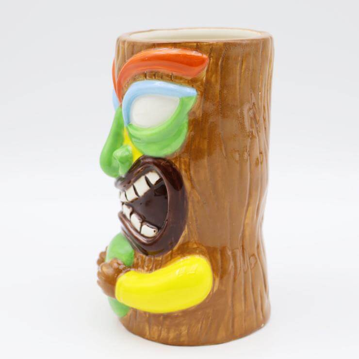 colored tiki mug - darker