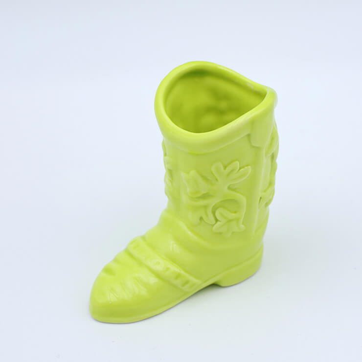 western cowboy boot shot glass - kelly