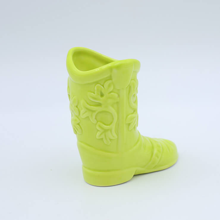 western cowboy boot shot glass - kelly