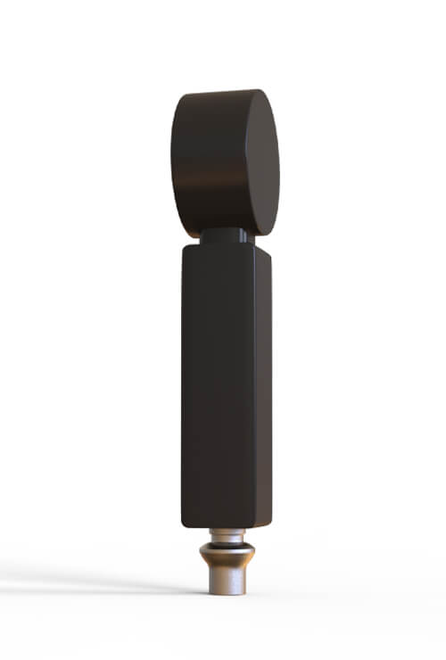 classic resin beer tap handle - custom - round top and square bottom