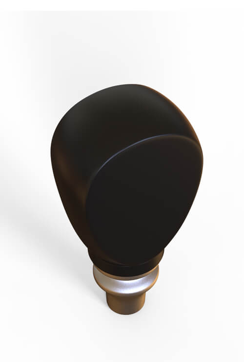 resin beer tap handle - palm size