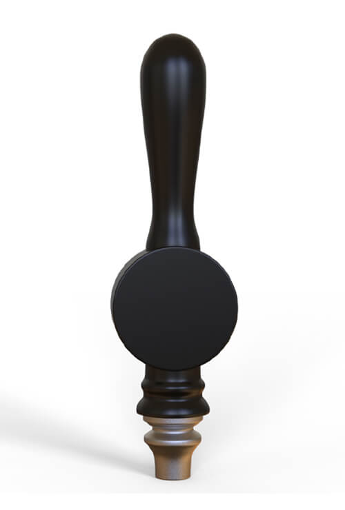 classic resin beer tap handle - The logo sign at the lower part