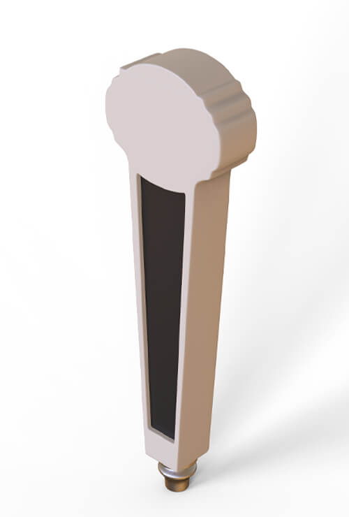 Resin Beer Tap Handle with Built-in Chalkboard