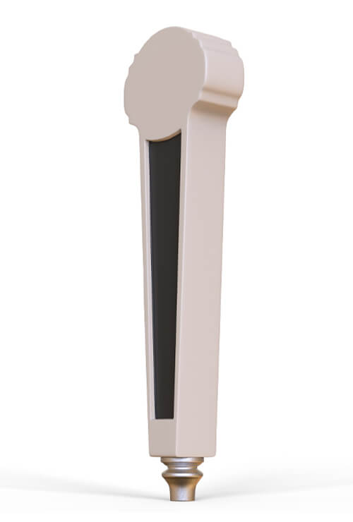 Resin Beer Tap Handle with Built-in Chalkboard