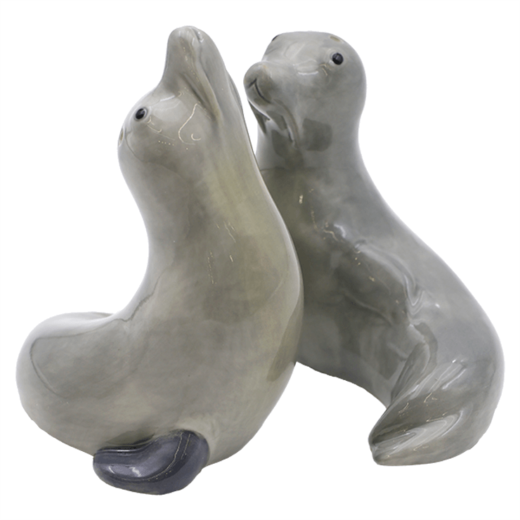 Ceramic Seal Salt & Pepper Shakers