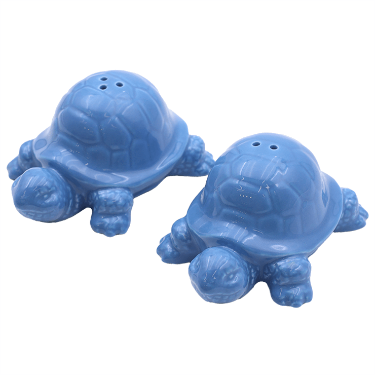 Ceramic Turtle Salt & Pepper Shakers