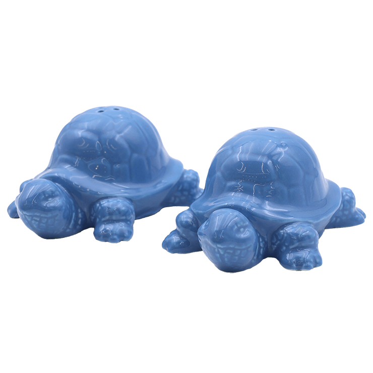Ceramic Turtle Salt & Pepper Shakers