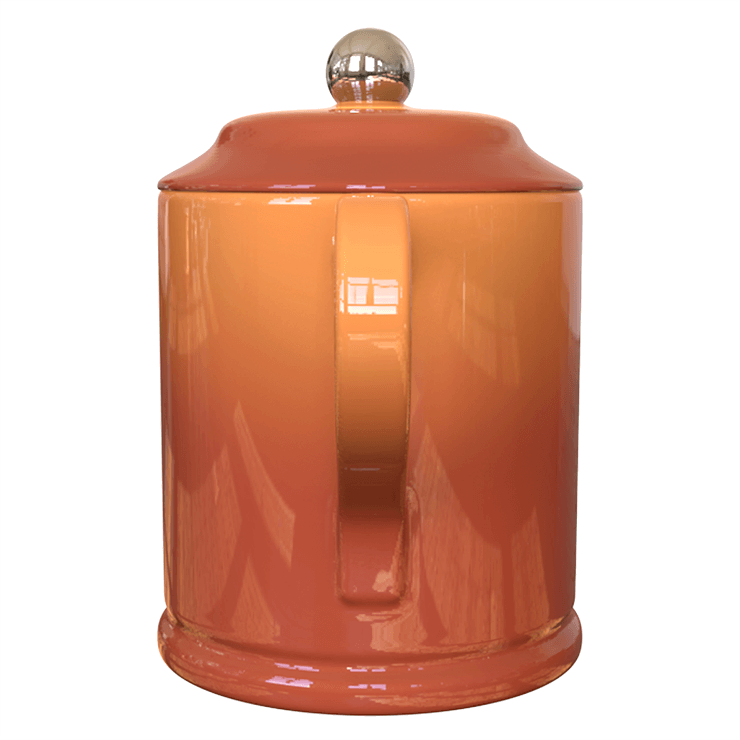 Orange Gradient Ceramic French Press