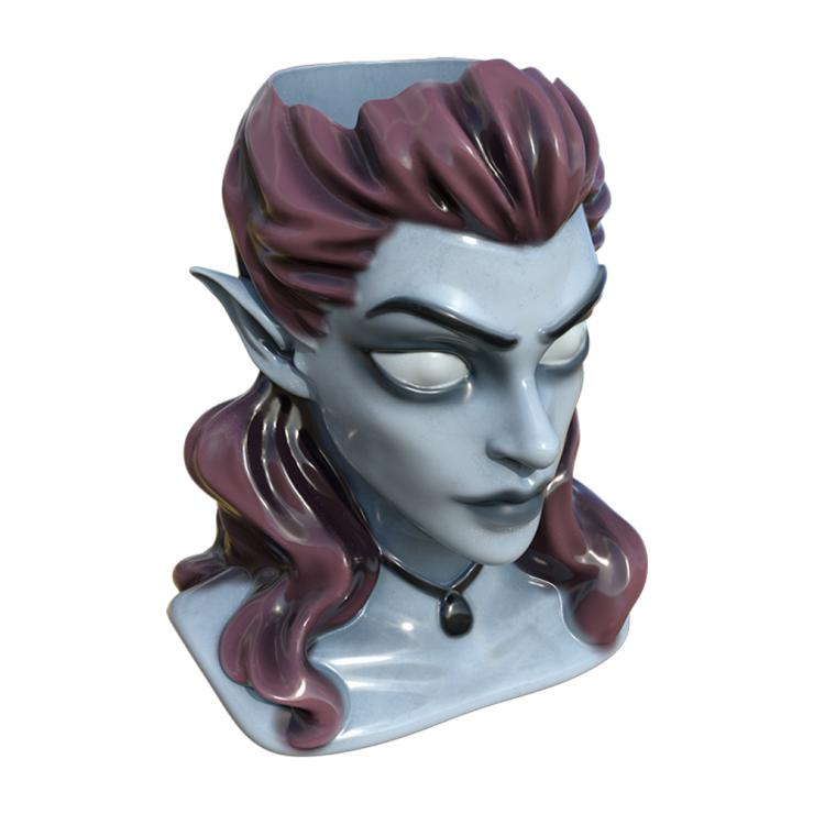 Vampire Queen Ceramic Tiki Mug