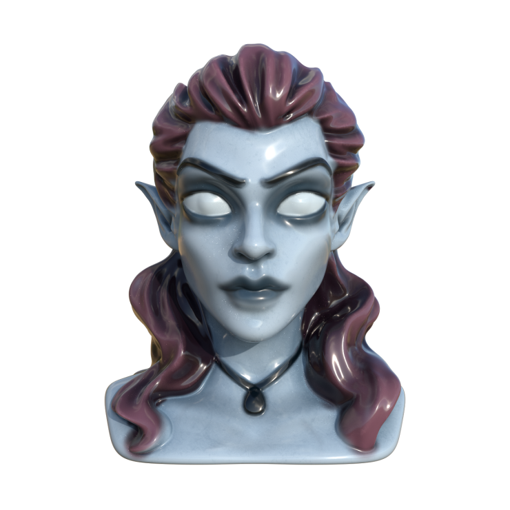 Vampire Queen Ceramic Tiki Mug