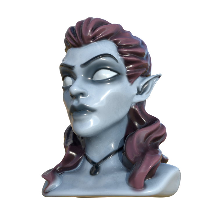 Vampire Queen Ceramic Tiki Mug