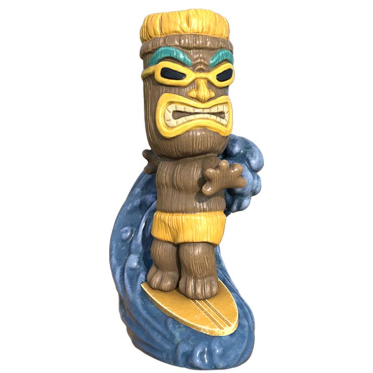 Surfer Tiki Mug - Golden Coast Edition