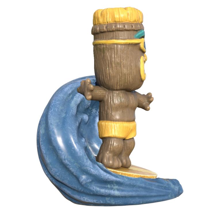 Surfer Tiki Mug - Golden Coast Edition