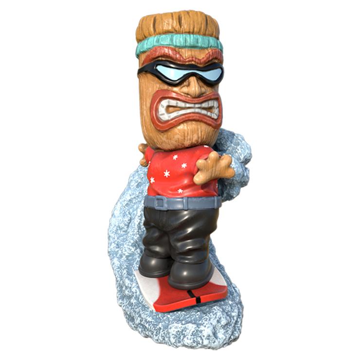 Ski Tiki Mug - Red Winter Edition