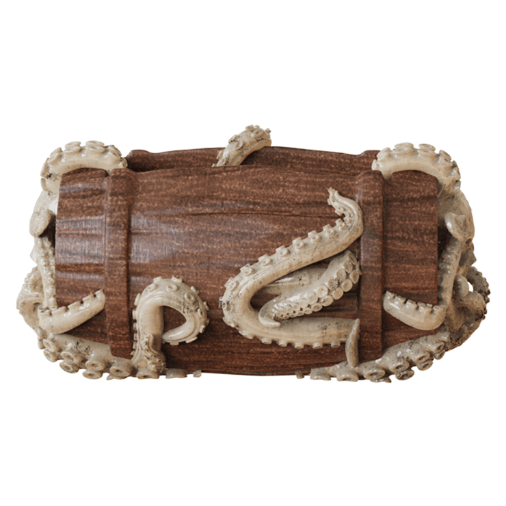 Octopus Barrel Tiki Bowl