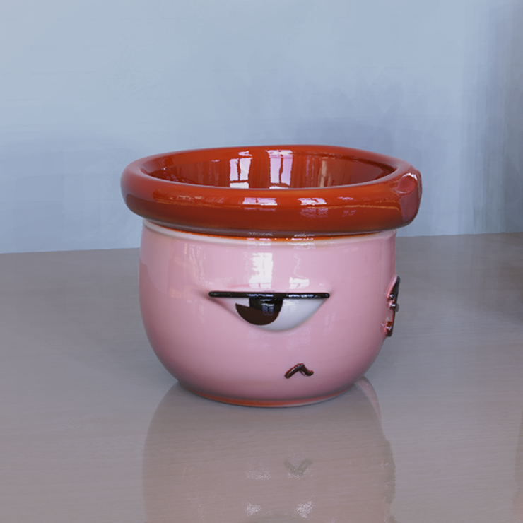 Sleepy Mood Lazy Face Ceramic Mug