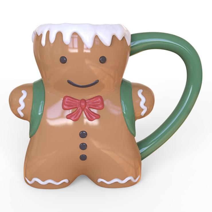 Frosty Backpack Gingerbread Man Mug