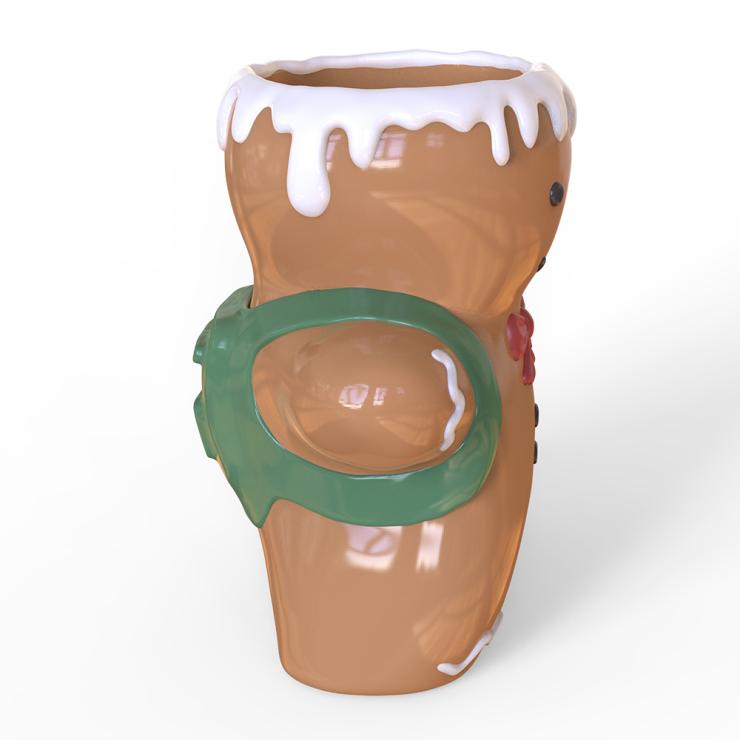 Frosty Backpack Gingerbread Man Mug