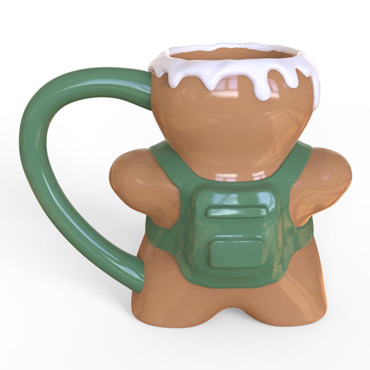 Frosty Backpack Gingerbread Man Mug