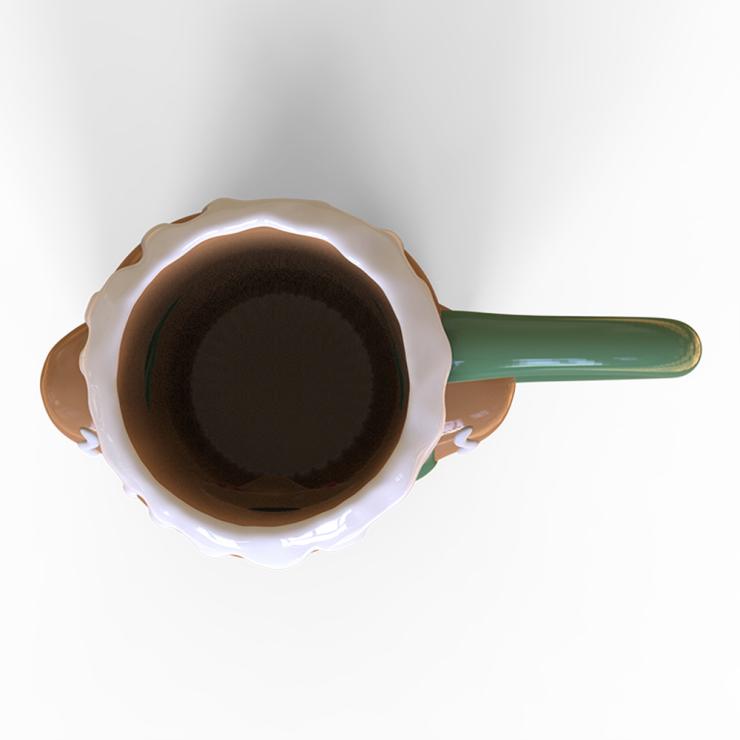 Frosty Backpack Gingerbread Man Mug