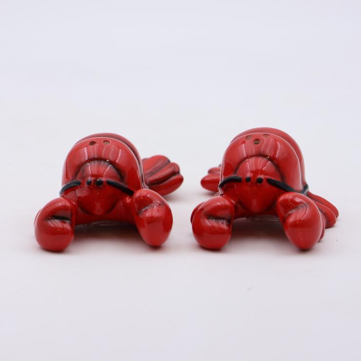 Lobster Ceramic Salt and Pepper Shakers