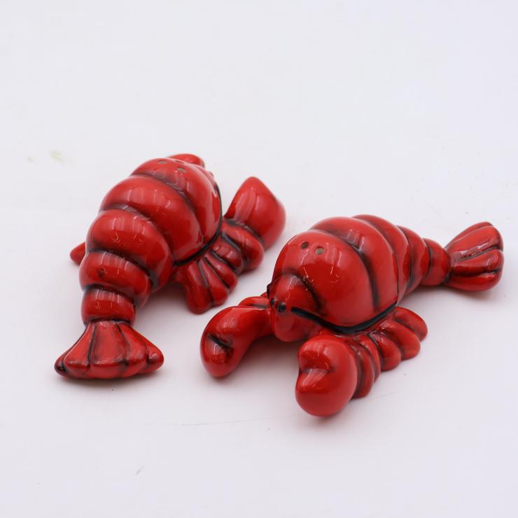 Lobster Ceramic Salt and Pepper Shakers