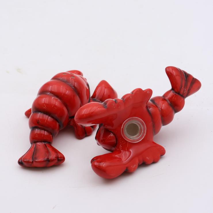 Lobster Ceramic Salt and Pepper Shakers