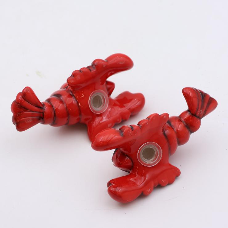Lobster Ceramic Salt and Pepper Shakers