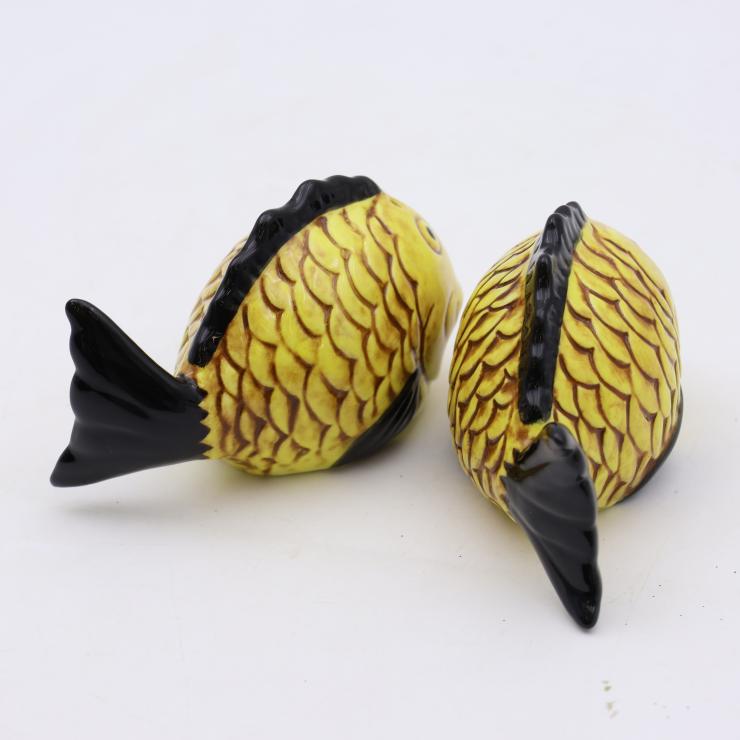 Fish Ceramic Salt and Pepper Shakers