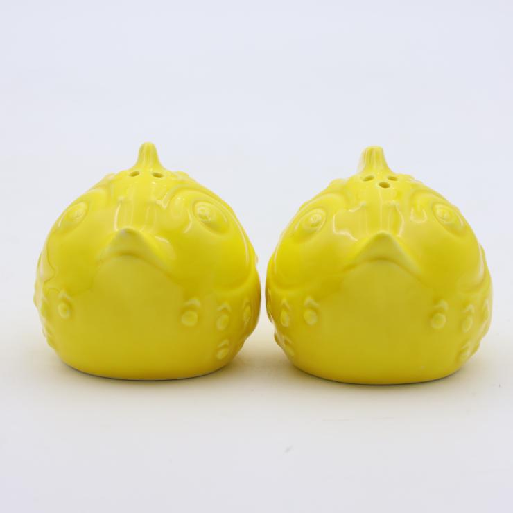 Fish Ceramic Salt and Pepper Shakers