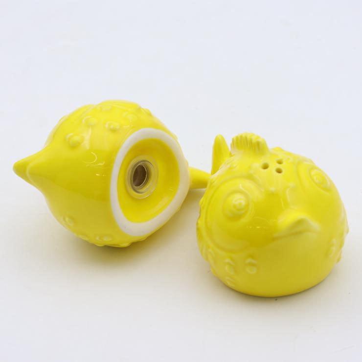 Fish Ceramic Salt and Pepper Shakers