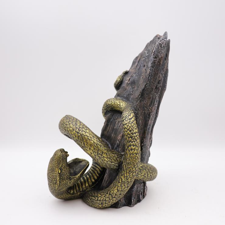 Snake Resin Wine Bottle Holder